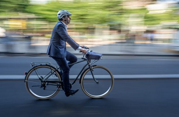 ciclista en Paris